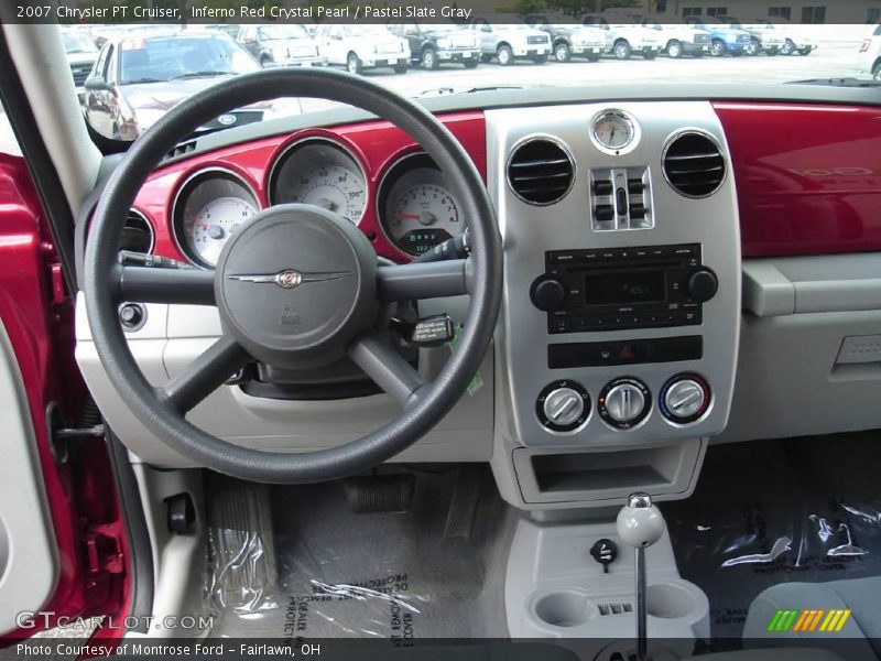 Inferno Red Crystal Pearl / Pastel Slate Gray 2007 Chrysler PT Cruiser
