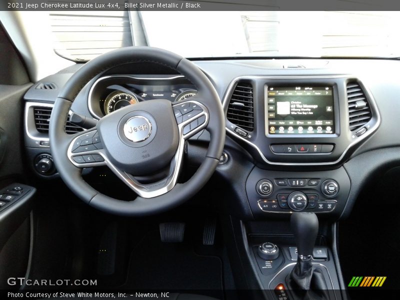 Billet Silver Metallic / Black 2021 Jeep Cherokee Latitude Lux 4x4