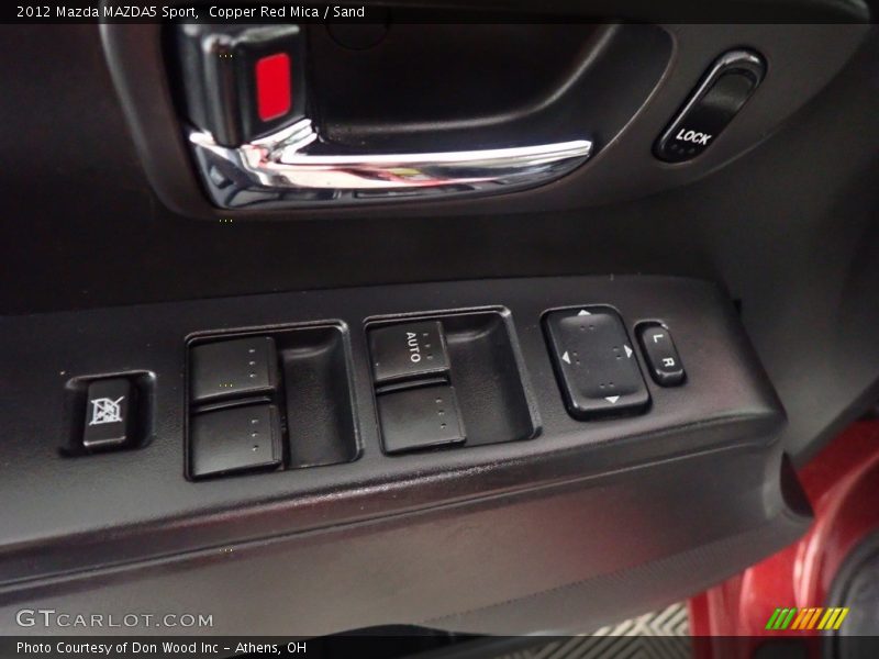 Copper Red Mica / Sand 2012 Mazda MAZDA5 Sport