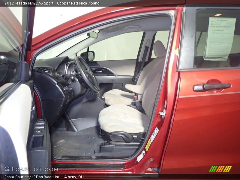 Copper Red Mica / Sand 2012 Mazda MAZDA5 Sport
