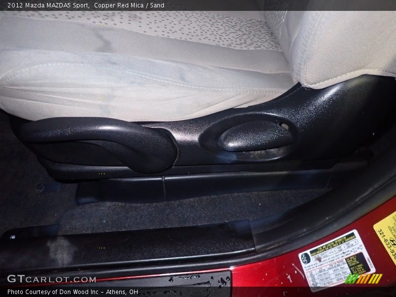 Copper Red Mica / Sand 2012 Mazda MAZDA5 Sport