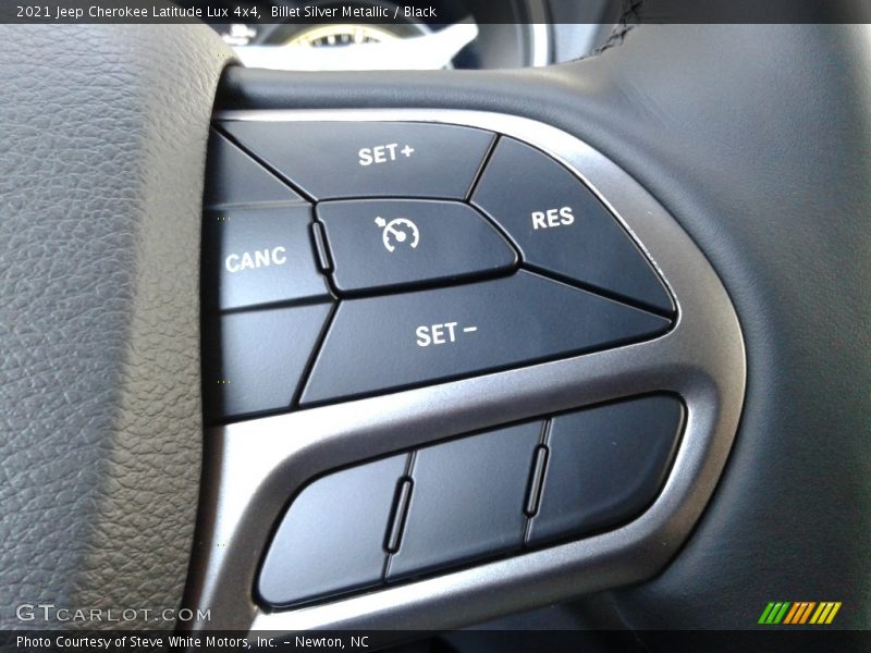 Billet Silver Metallic / Black 2021 Jeep Cherokee Latitude Lux 4x4