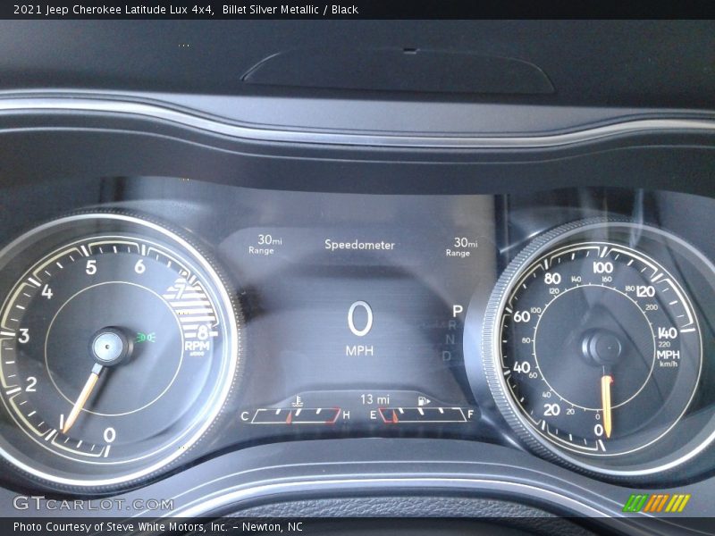 Billet Silver Metallic / Black 2021 Jeep Cherokee Latitude Lux 4x4