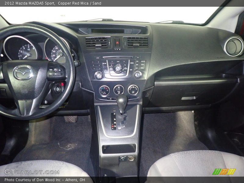 Copper Red Mica / Sand 2012 Mazda MAZDA5 Sport