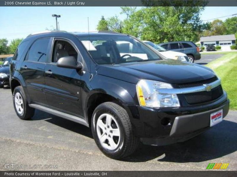 Black / Light Gray 2006 Chevrolet Equinox LS