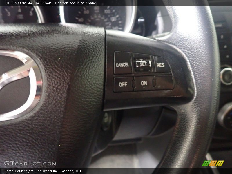 Copper Red Mica / Sand 2012 Mazda MAZDA5 Sport