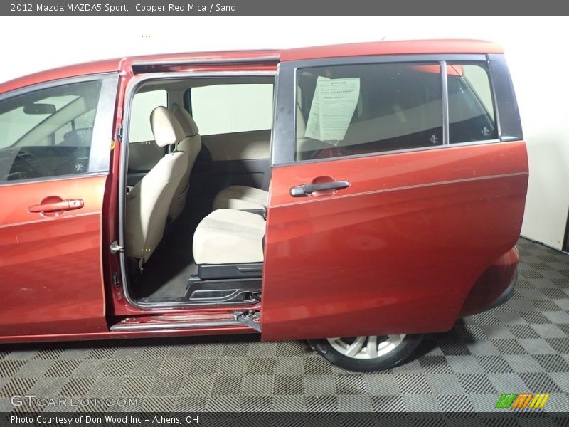 Copper Red Mica / Sand 2012 Mazda MAZDA5 Sport