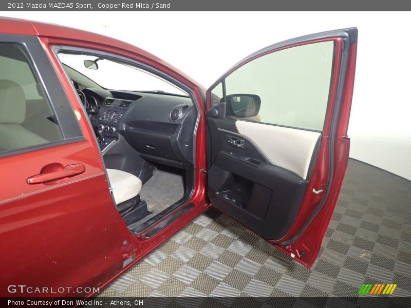 Copper Red Mica / Sand 2012 Mazda MAZDA5 Sport