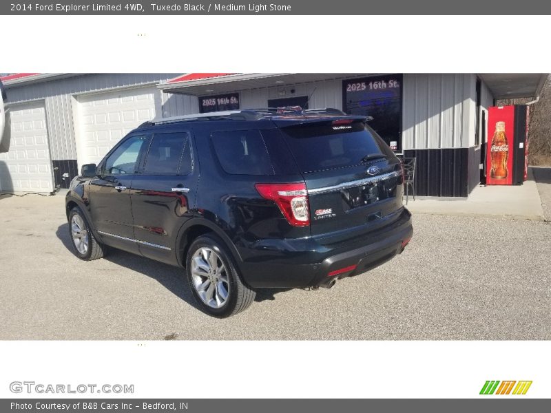 Tuxedo Black / Medium Light Stone 2014 Ford Explorer Limited 4WD