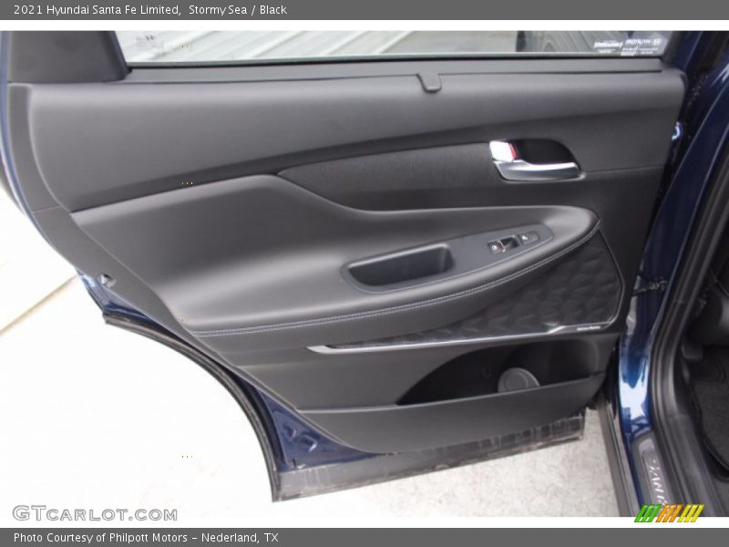 Stormy Sea / Black 2021 Hyundai Santa Fe Limited