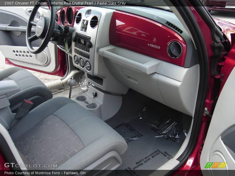 Inferno Red Crystal Pearl / Pastel Slate Gray 2007 Chrysler PT Cruiser