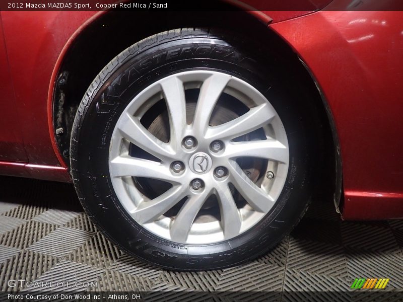 Copper Red Mica / Sand 2012 Mazda MAZDA5 Sport