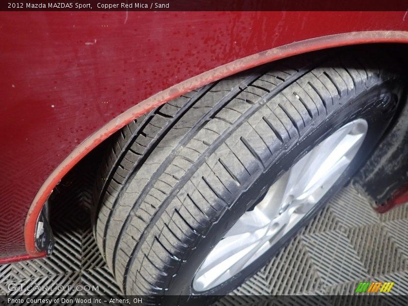 Copper Red Mica / Sand 2012 Mazda MAZDA5 Sport