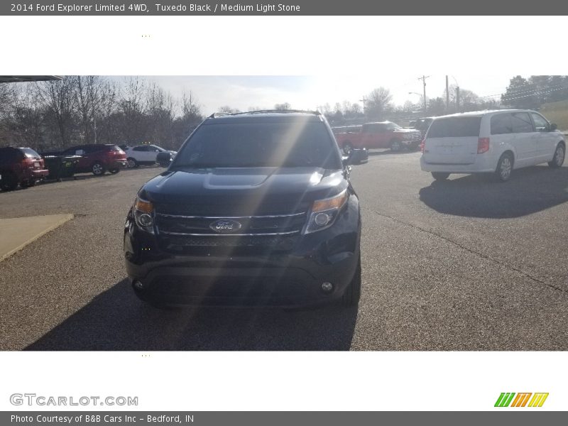 Tuxedo Black / Medium Light Stone 2014 Ford Explorer Limited 4WD