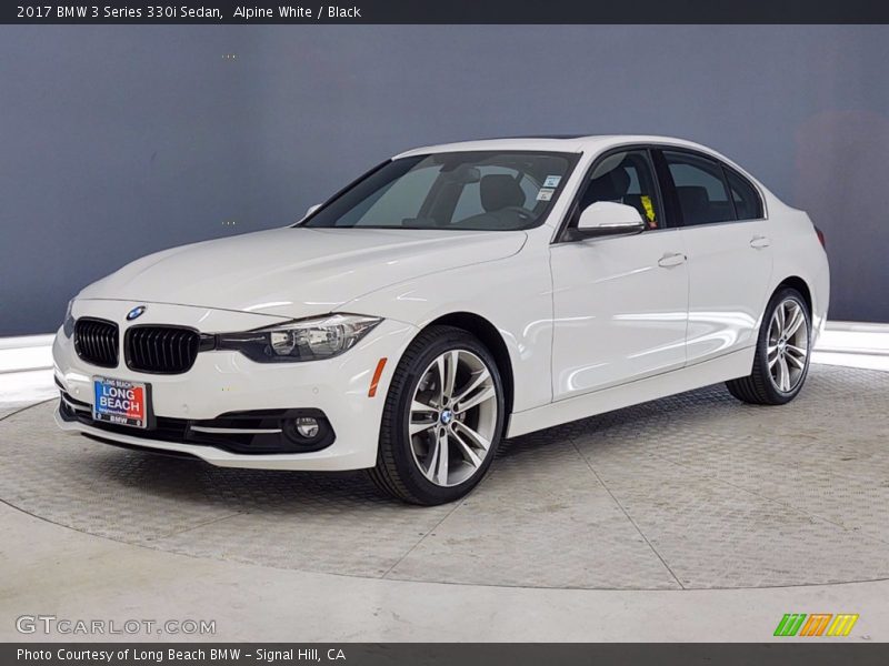 Alpine White / Black 2017 BMW 3 Series 330i Sedan