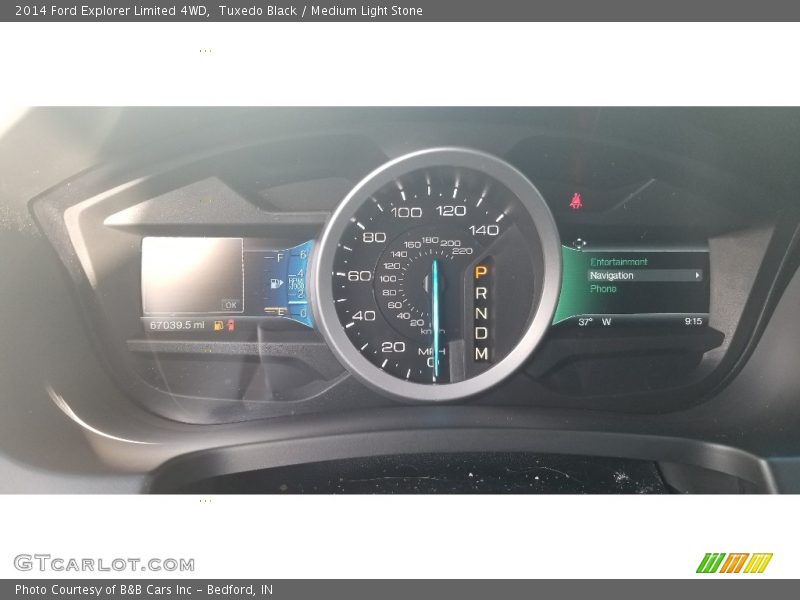 Tuxedo Black / Medium Light Stone 2014 Ford Explorer Limited 4WD