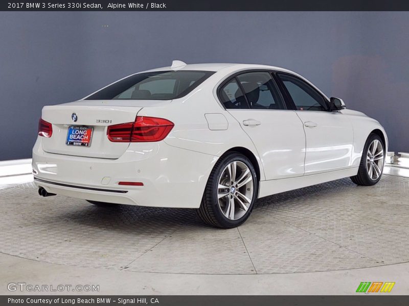 Alpine White / Black 2017 BMW 3 Series 330i Sedan