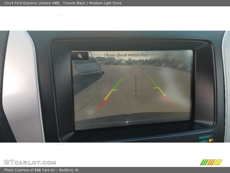 Tuxedo Black / Medium Light Stone 2014 Ford Explorer Limited 4WD