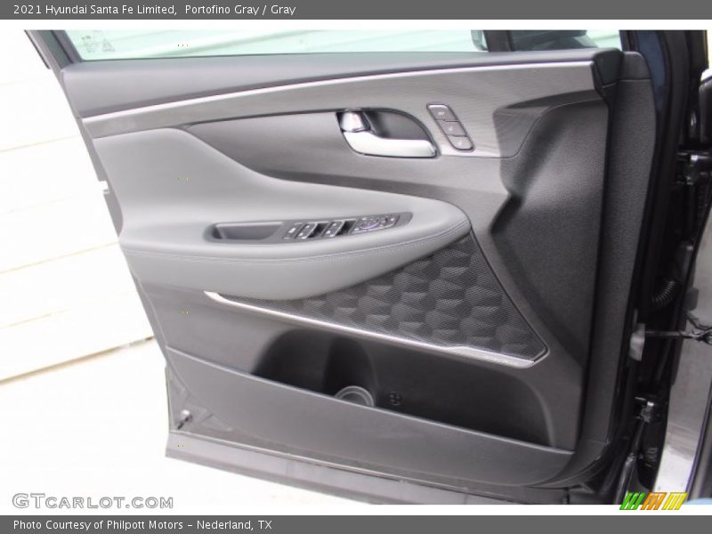 Portofino Gray / Gray 2021 Hyundai Santa Fe Limited