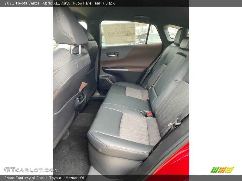 Ruby Flare Pearl / Black 2021 Toyota Venza Hybrid XLE AWD