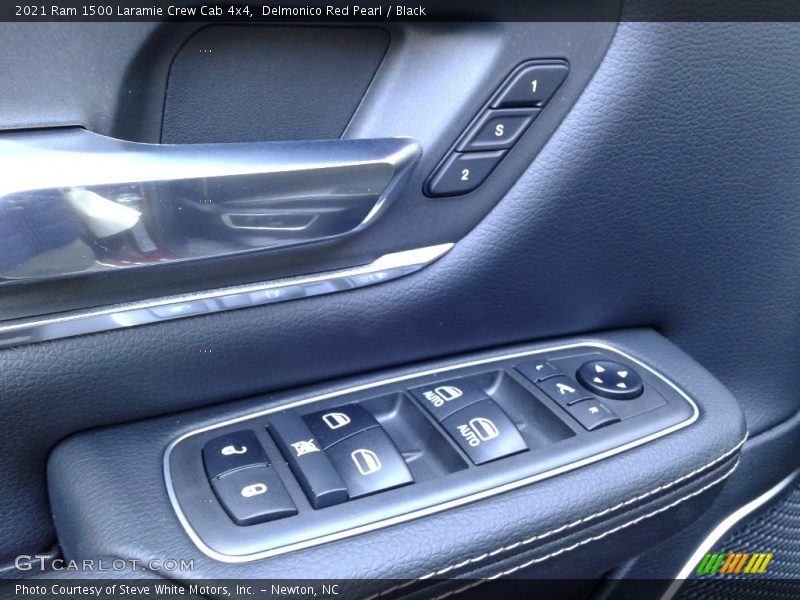 Delmonico Red Pearl / Black 2021 Ram 1500 Laramie Crew Cab 4x4