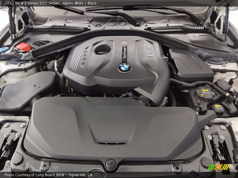 Alpine White / Black 2017 BMW 3 Series 330i Sedan