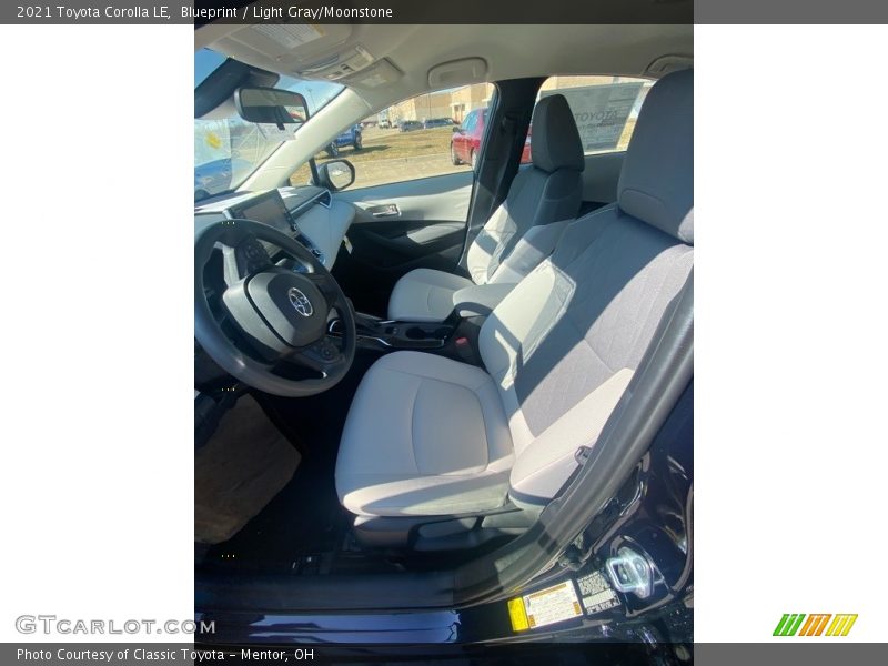 Blueprint / Light Gray/Moonstone 2021 Toyota Corolla LE