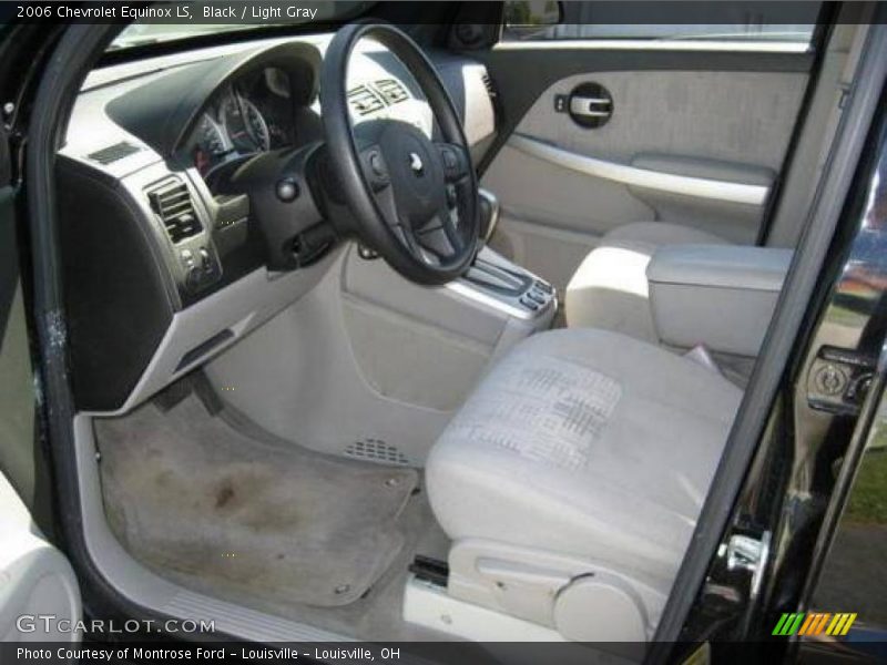 Black / Light Gray 2006 Chevrolet Equinox LS