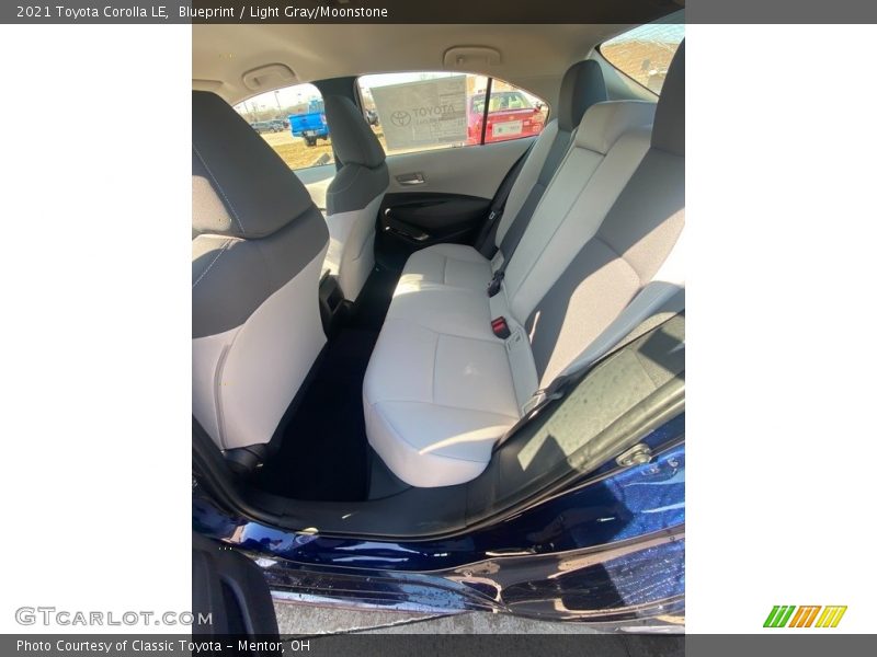 Blueprint / Light Gray/Moonstone 2021 Toyota Corolla LE