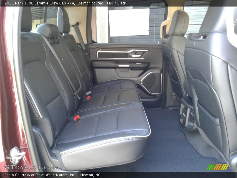 Delmonico Red Pearl / Black 2021 Ram 1500 Laramie Crew Cab 4x4
