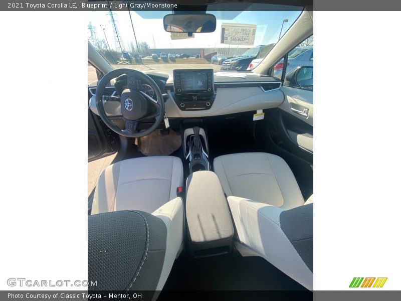 Blueprint / Light Gray/Moonstone 2021 Toyota Corolla LE