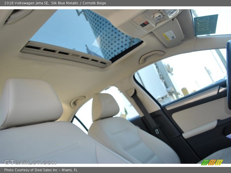 Silk Blue Metallic / Cornsilk Beige 2018 Volkswagen Jetta SE