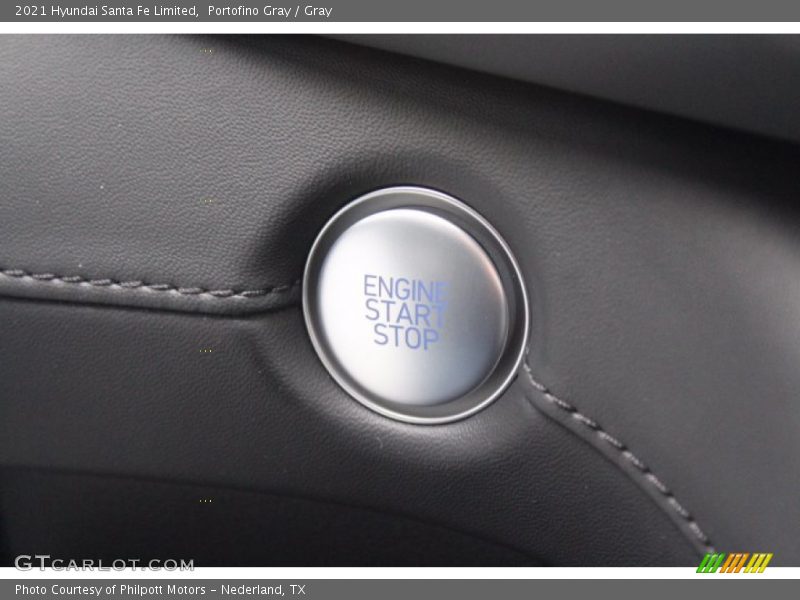 Portofino Gray / Gray 2021 Hyundai Santa Fe Limited
