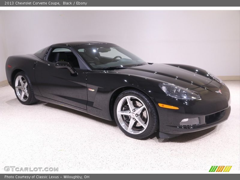 Black / Ebony 2013 Chevrolet Corvette Coupe