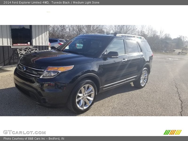 Tuxedo Black / Medium Light Stone 2014 Ford Explorer Limited 4WD