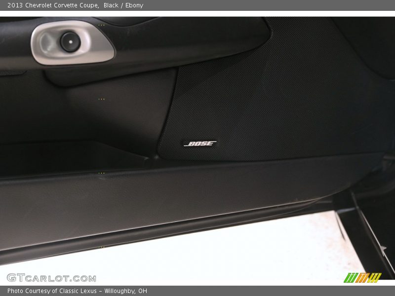 Black / Ebony 2013 Chevrolet Corvette Coupe
