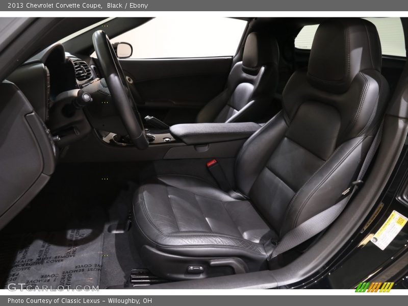 Black / Ebony 2013 Chevrolet Corvette Coupe
