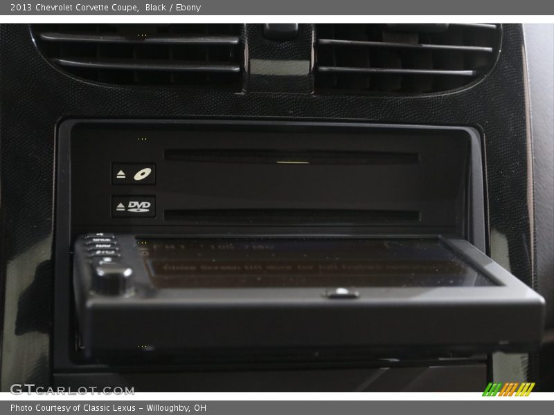 Black / Ebony 2013 Chevrolet Corvette Coupe