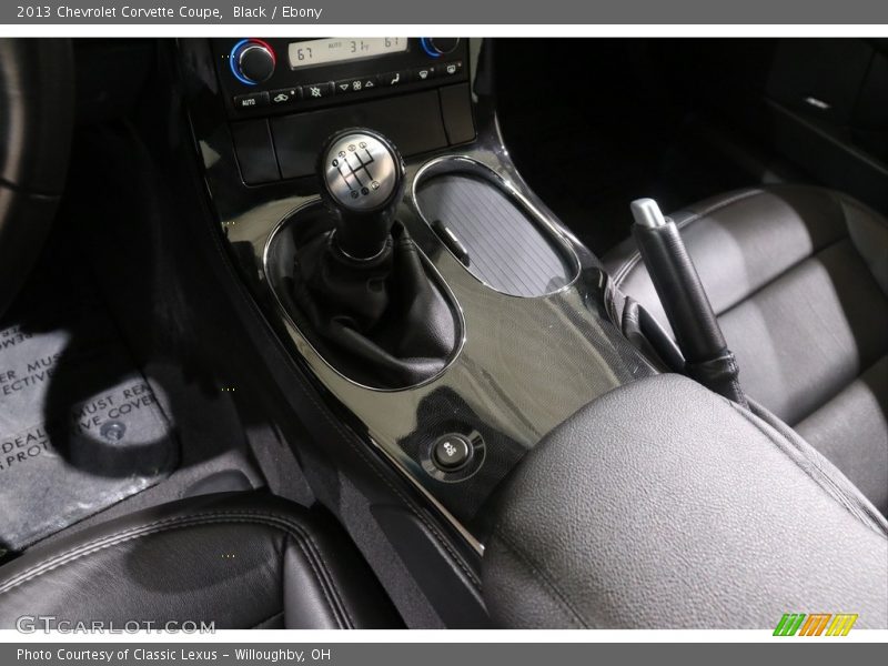Black / Ebony 2013 Chevrolet Corvette Coupe