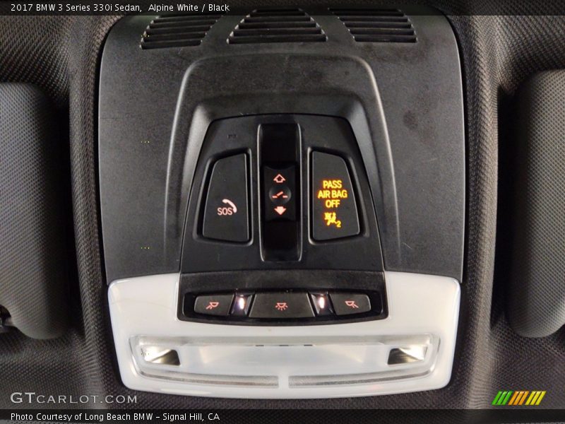 Alpine White / Black 2017 BMW 3 Series 330i Sedan