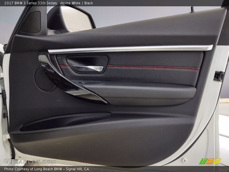 Alpine White / Black 2017 BMW 3 Series 330i Sedan