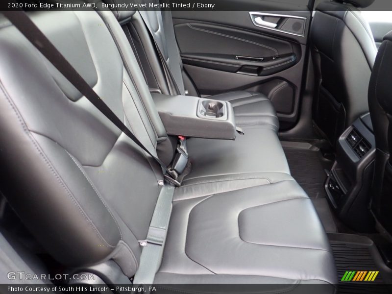 Burgundy Velvet Metallic Tinted / Ebony 2020 Ford Edge Titanium AWD