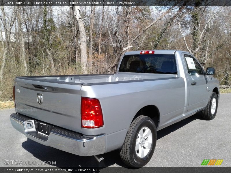 Billet Silver Metallic / Diesel Gray/Black 2021 Ram 1500 Classic Regular Cab