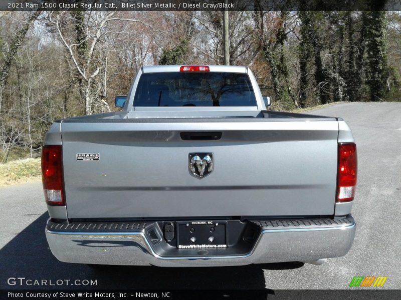 Billet Silver Metallic / Diesel Gray/Black 2021 Ram 1500 Classic Regular Cab