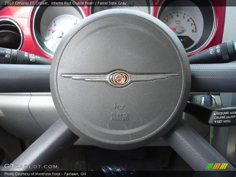Inferno Red Crystal Pearl / Pastel Slate Gray 2007 Chrysler PT Cruiser