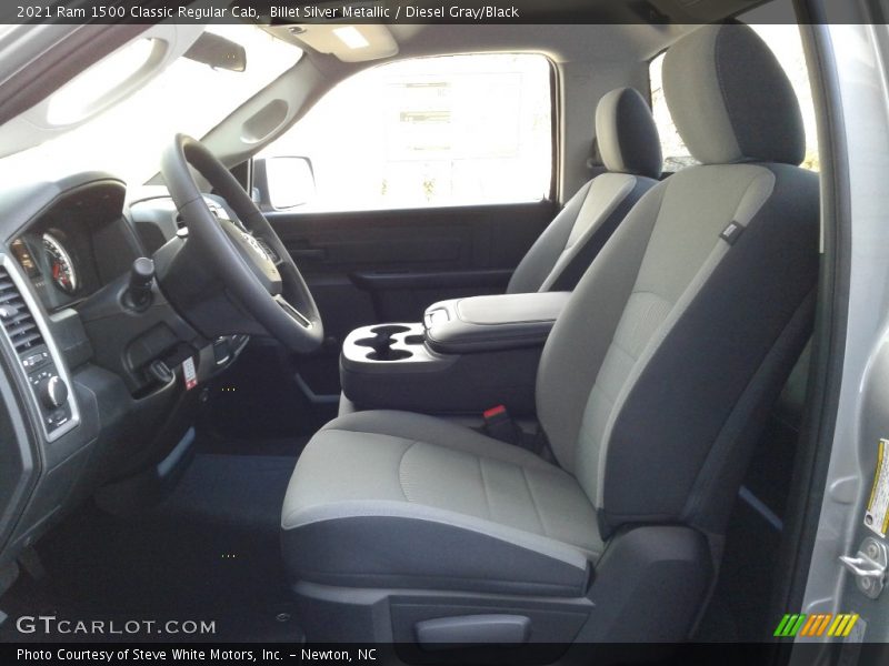 Billet Silver Metallic / Diesel Gray/Black 2021 Ram 1500 Classic Regular Cab