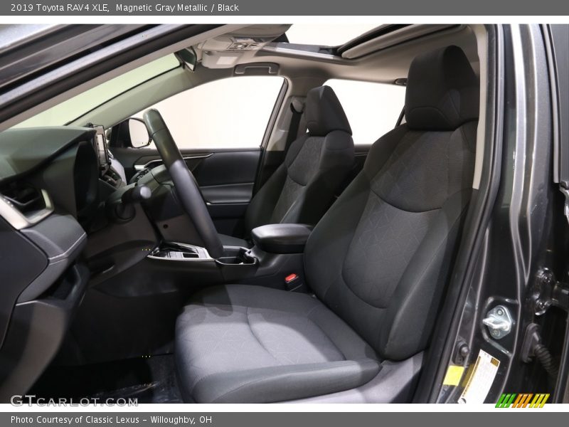 Magnetic Gray Metallic / Black 2019 Toyota RAV4 XLE