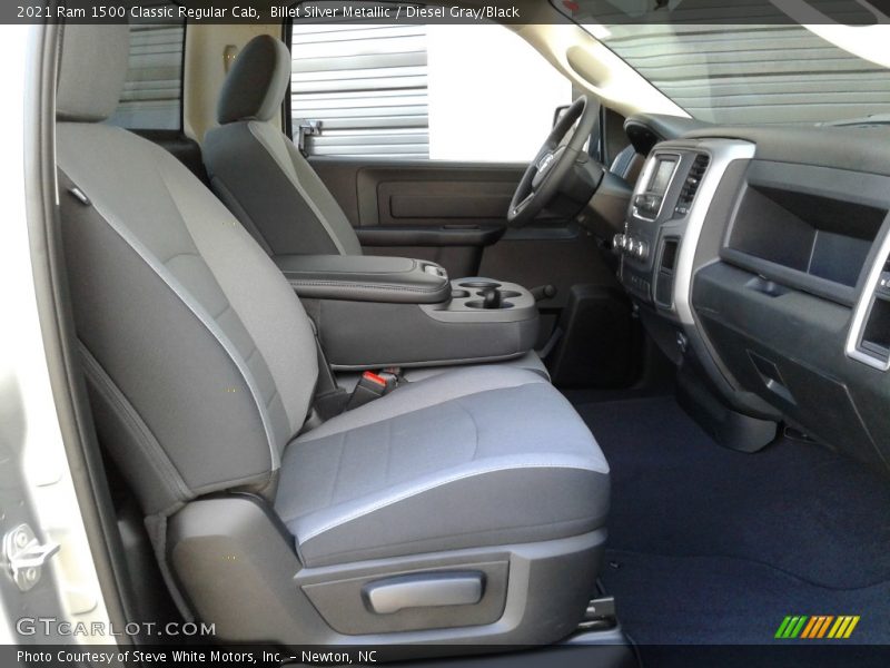 Billet Silver Metallic / Diesel Gray/Black 2021 Ram 1500 Classic Regular Cab