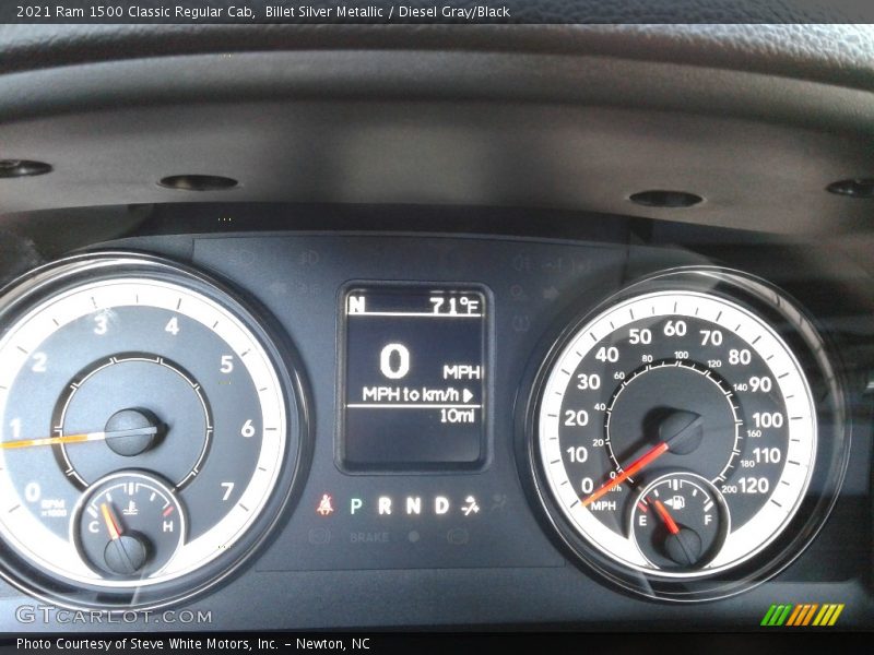 Billet Silver Metallic / Diesel Gray/Black 2021 Ram 1500 Classic Regular Cab