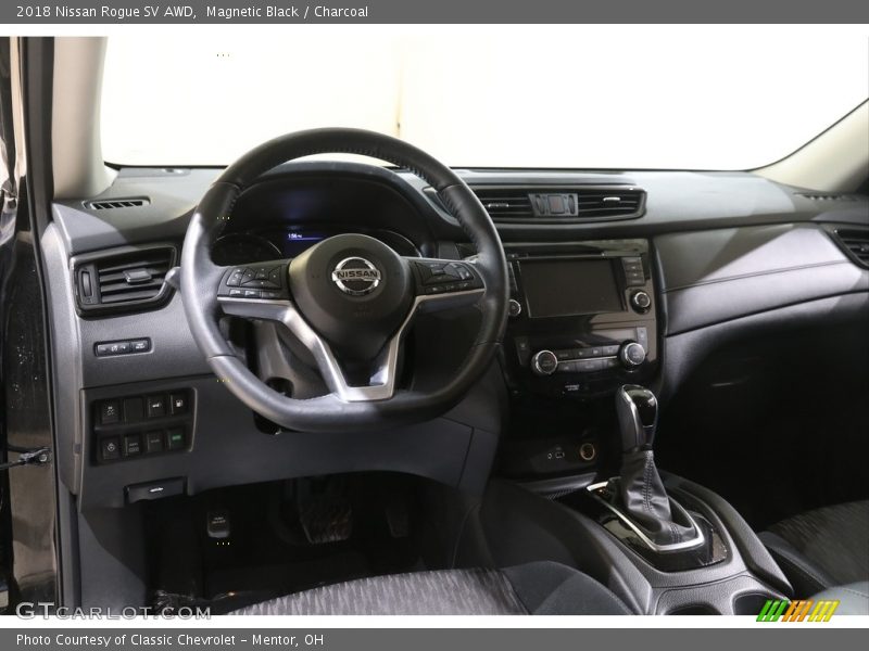 Dashboard of 2018 Rogue SV AWD